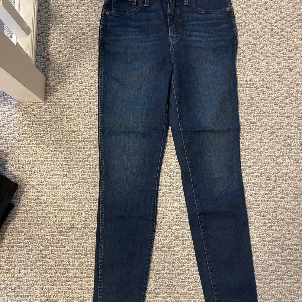 Madewell 10” High Rise Skinny Jeans